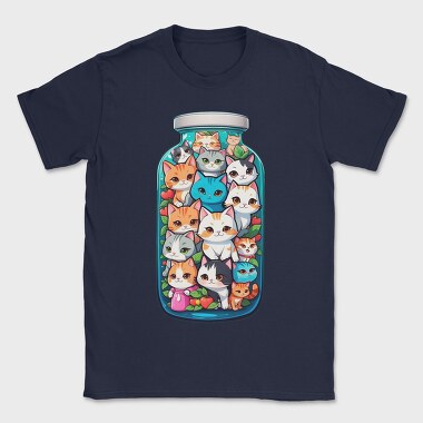 Bottle Cats, Tricou Barbati (Unisex)