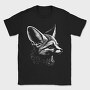 Attentive Fennec Fox, Tricou Barbati (Unisex)