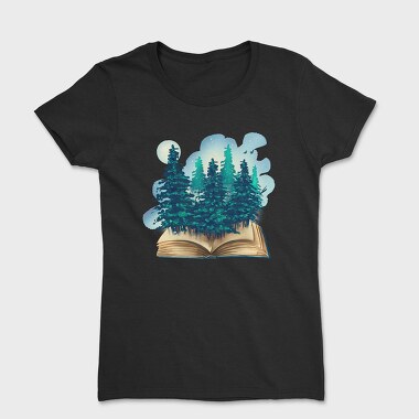 Book Trees Forest, Tricou Femei