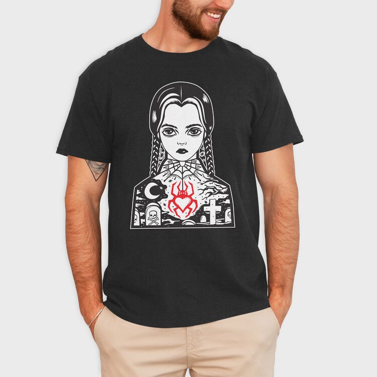 Merlina 5, Tricou Barbati (Unisex)