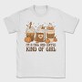 Autumn Coffee Drinks Fall And Girl, Tricou Barbati (Unisex)
