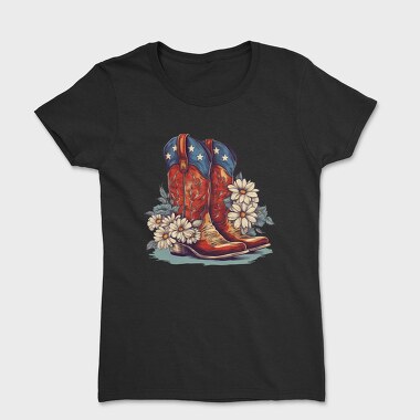 Boots Flowers, Tricou Femei