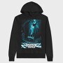 Stranger Things Halftone, Hanorac Oversize Barbati (Unisex)