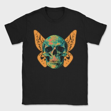 Butterfly Skull, Tricou Barbati (Unisex)