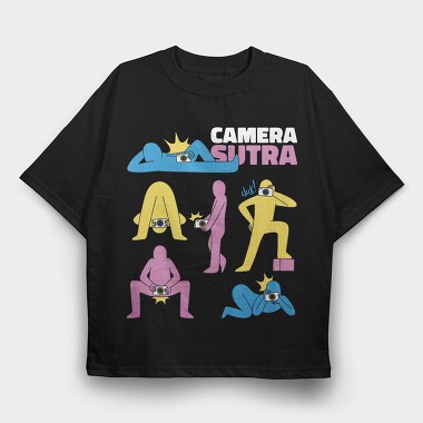 Camersutra, Tricou Oversize Barbati (Unisex)