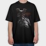 Stranger Halftone Fantasy, Tricou Oversize Barbati (Unisex)