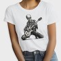 Skeleton Playing Electric Guitar, Tricou Femei