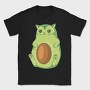 Avocado Cat, Tricou Barbati (Unisex)