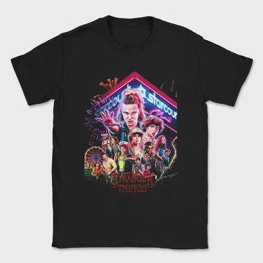Stranger Things Carnival, Tricou Barbati (Unisex)