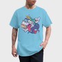Crazy Unicorn, Tricou Barbati (Unisex)