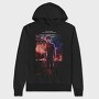 Stranger Summer Fireworks, Hanorac Oversize Barbati (Unisex)