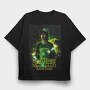 Neon Basketball Stranger, Tricou Oversize Barbati (Unisex)