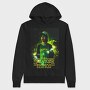 Neon Basketball Stranger, Hanorac Oversize Barbati (Unisex)