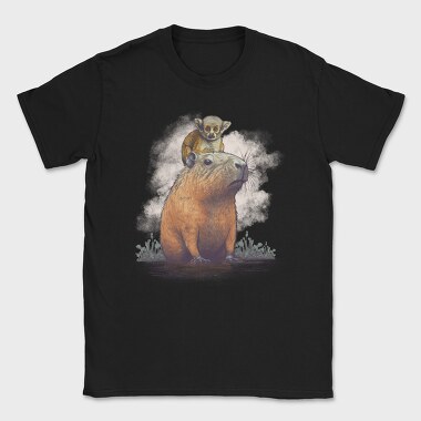 Capybara Monkey, Tricou Barbati (Unisex)