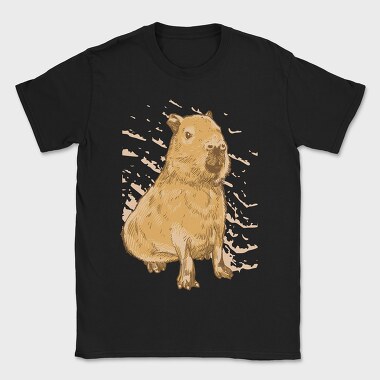 Capybara Realistic, Tricou Barbati (Unisex)