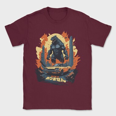 Car Monster Japanese, Tricou Barbati (Unisex)