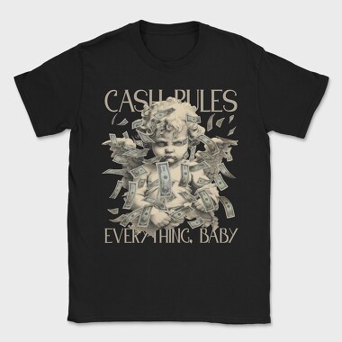 Cash Rules, Tricou Barbati (Unisex)