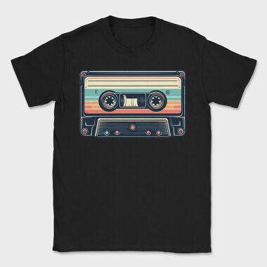 Cassete Vintage, Tricou Barbati (Unisex)