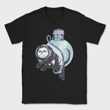 Cat Astronaut Bodega, Tricou Barbati (Unisex)