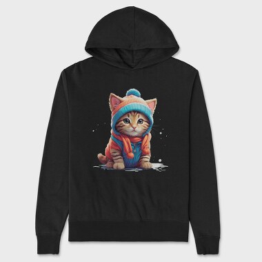Cat Beanie Cap, Hanorac Oversize Barbati (Unisex)
