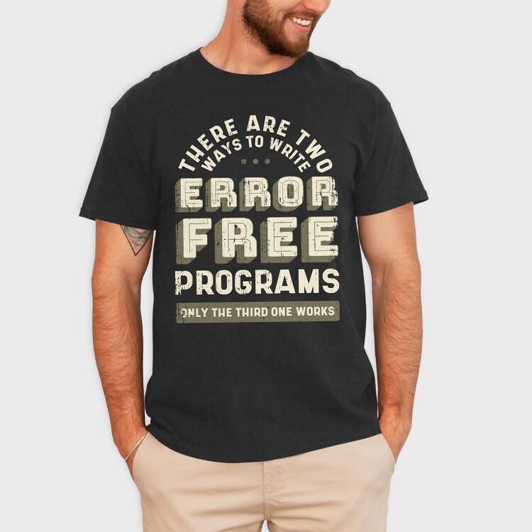 Programmer Error, Tricou Barbati (Unisex)