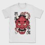 Awesome Hannya Demon Mask, Tricou Barbati (Unisex)