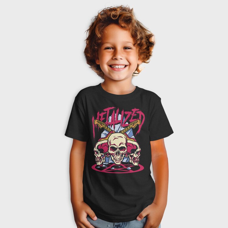 Metalized Skulls Rock, Tricou Copii