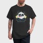 Panda Attitude, Tricou Barbati (Unisex)