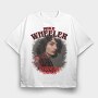 Mike Wheeler Halftone, Tricou Oversize Barbati (Unisex)