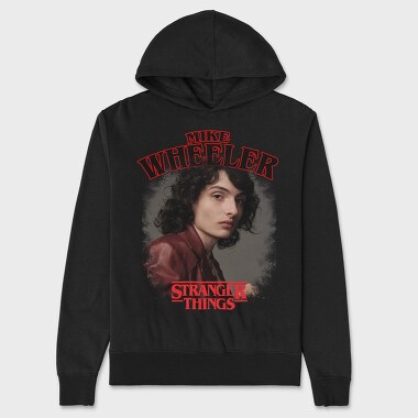 Mike Wheeler Halftone, Hanorac Oversize Barbati (Unisex)