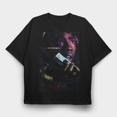 Lets Stranger Thing, Tricou Oversize Barbati (Unisex)