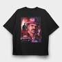 Indiana Jim, Tricou Oversize Barbati (Unisex)