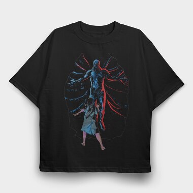 Ice Dancer Halftone, Tricou Oversize Barbati (Unisex)