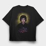 Halo Angel Flowers, Tricou Oversize Barbati (Unisex)