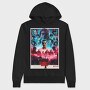 Halftone Frenzy Club, Hanorac Oversize Barbati (Unisex)