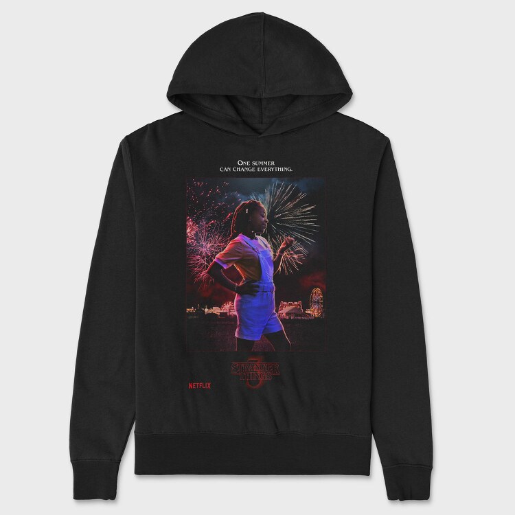 Dustin Halftone Story, Hanorac Oversize Barbati (Unisex)