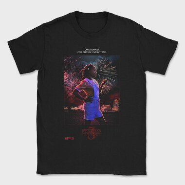 Dustin Halftone Story, Tricou Barbati (Unisex)