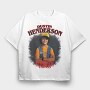 Dustin Halftone Stories, Tricou Oversize Barbati (Unisex)
