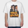 Thug Life Nba, Tricou Oversize Barbati (Unisex)