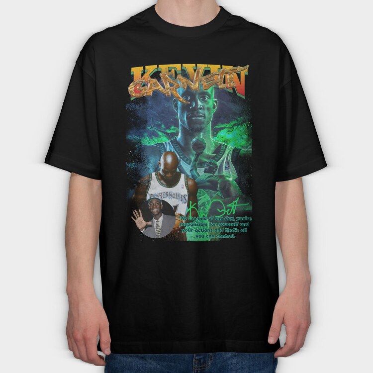 Thug Life Kennedy Basketball, Tricou Oversize Barbati (Unisex)