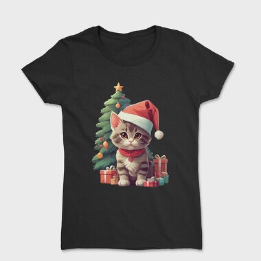 Cat Christmas Gifts, Tricou Femei