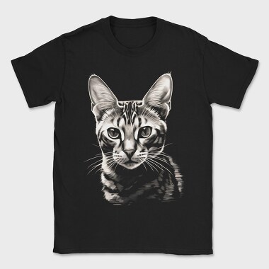 Cat Portrait, Tricou Barbati (Unisex)