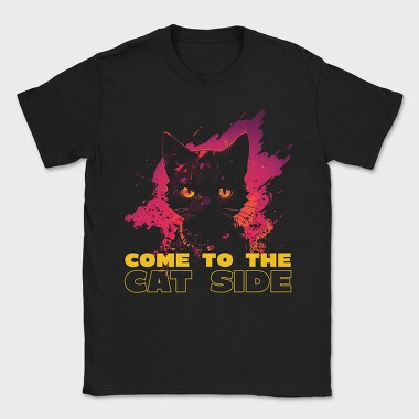Cat Side, Tricou Barbati (Unisex)