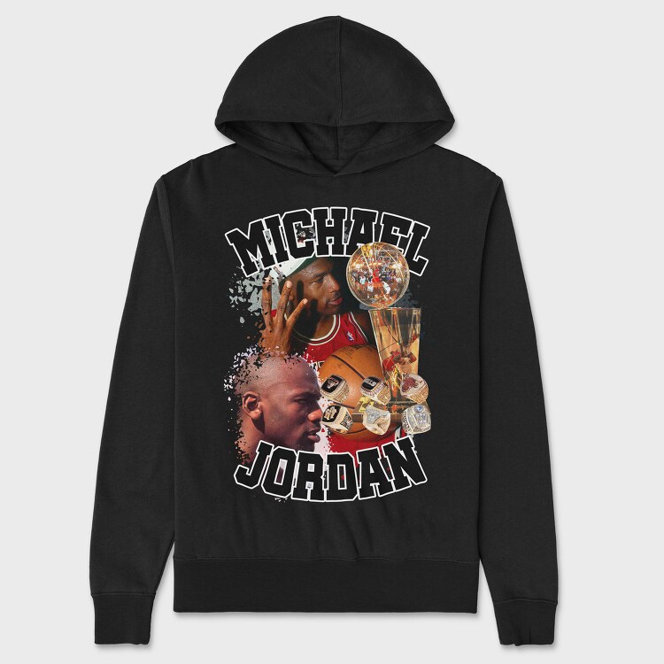 Vintage Jordan, Hanorac Oversize Barbati (Unisex)