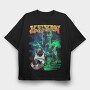 Thug Life Kennedy Basketball, Tricou Oversize Barbati (Unisex)