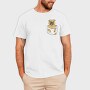 Pug in Pocket, Tricou Barbati (Unisex)