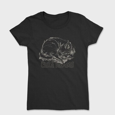 Cat Karma Sketch, Tricou Femei
