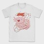 Axolotl Christmas Lights, Tricou Barbati (Unisex)