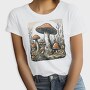 Retro Funghi, Tricou Femei