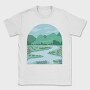 Flower Meadow, Tricou Barbati (Unisex)